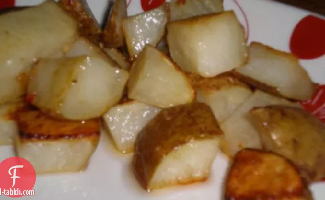 البطاطا المشوية بالفرن اللذيذة