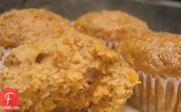 فطائر البطاطا الحلوة والموز
