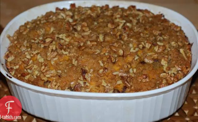 بودنغ خبز البطاطا الحلوة