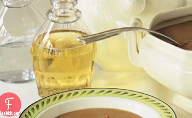 حساء الكستناء الفطر