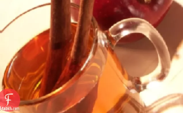 حار عصير التفاح لكمة