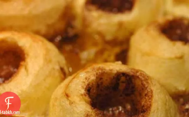 نوتنغهام الحلوى....التفاح والكاسترد (بريطاني)