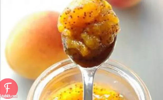 مربى بذور المشمش والخشخاش