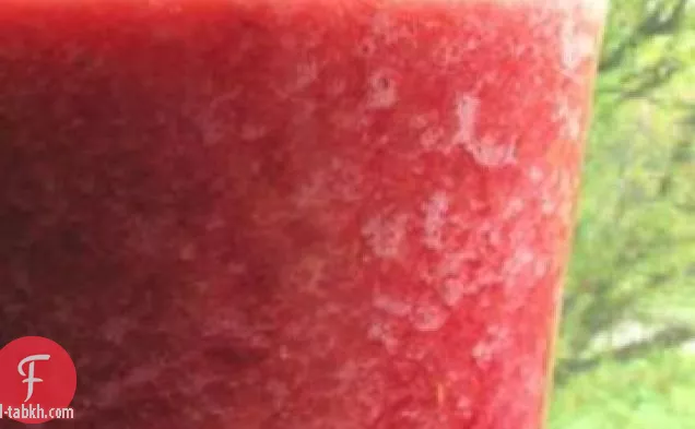 التوت البطيخ طين