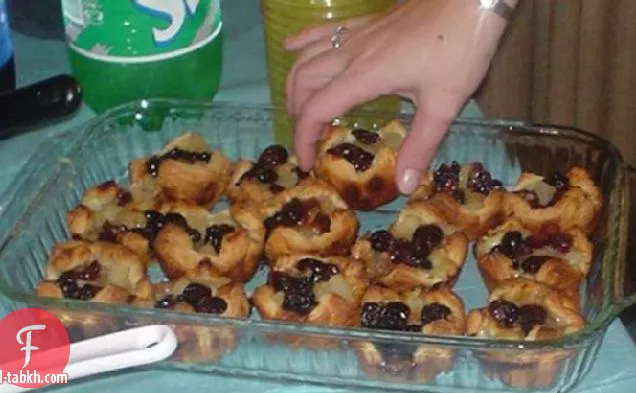 الكمثرى والجبن الأزرق نفث