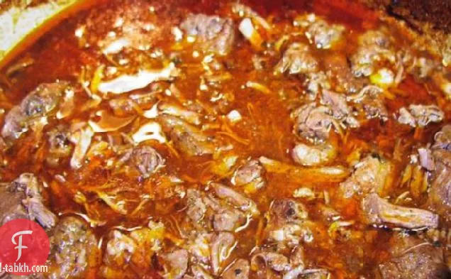لحم الخنزير مطهو ببطء على طراز توسكان
