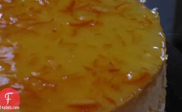 كعكة الخوخ شنابي