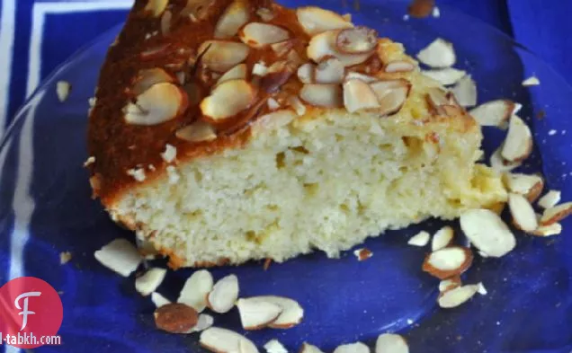 كعكة سميد البرتقال