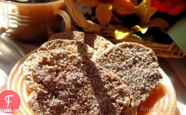 بسكوتي خبز الزنجبيل الناعم