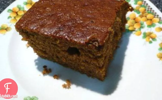 خبز الزنجبيل المجنون (مع صلصة الليمون)