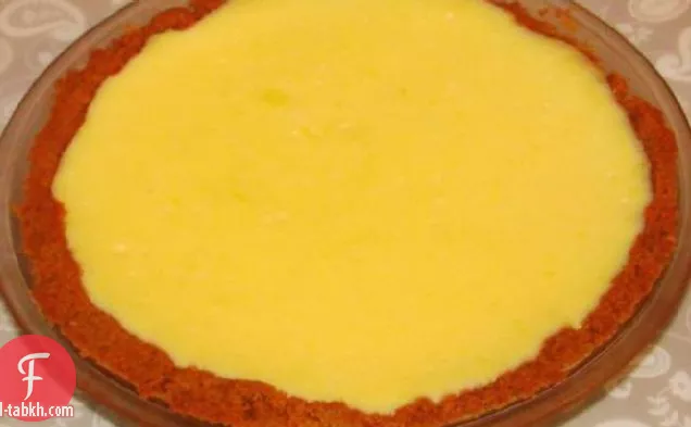 فطيرة ليمون سهلة