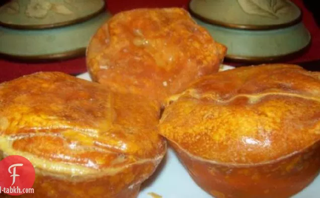 بوفالو الدجاج وعاء فطيرة