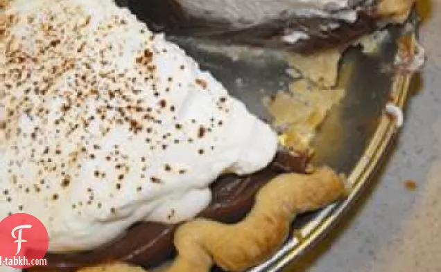 فطيرة كريم الشوكولاته