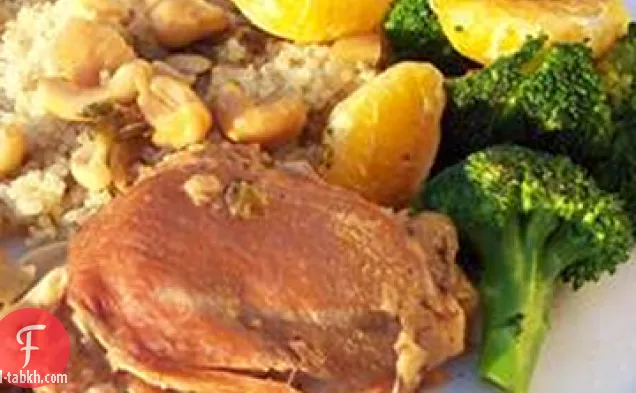 طباخ بطيء دجاج الكاجو