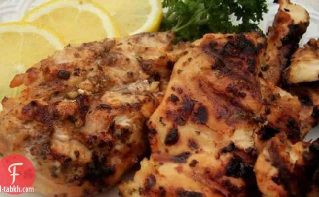 دجاج بالليمون