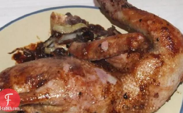 بطة مشوية