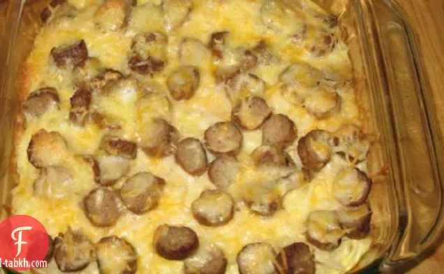 طاجن برانش بطاطس (3 نقاط وزن)