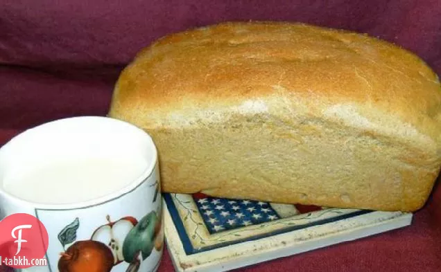 أمي, يمكنك جعل الخبز الخاص بك? (باستخدام الدقيق المطحون الطازج)