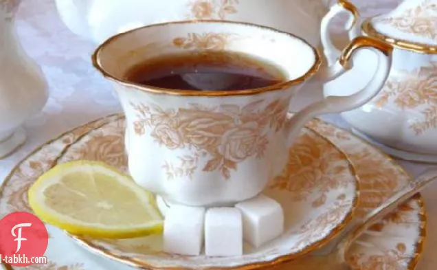 صنع كوب مثالي أو وعاء من الشاي
