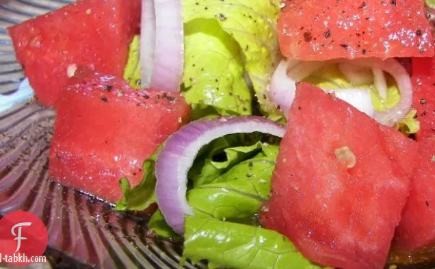 سلطة البطيخ