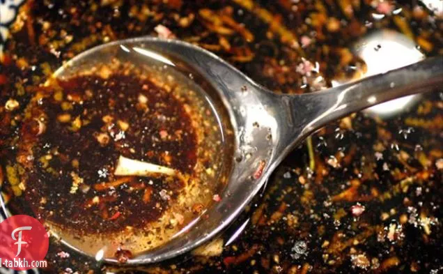 أرجل دجاج مشوية مع دبس الرمان
