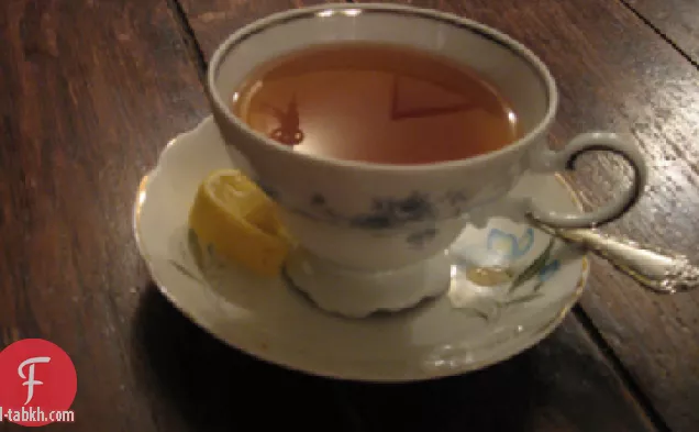 شاي بلسم الليمون الذهبي