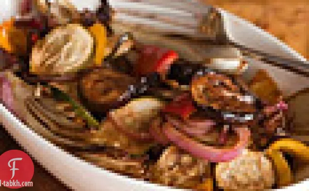 البلسم مشوي الخضار المختلطة
