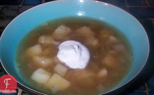 شوربة الفاصوليا السوداء الكوبية