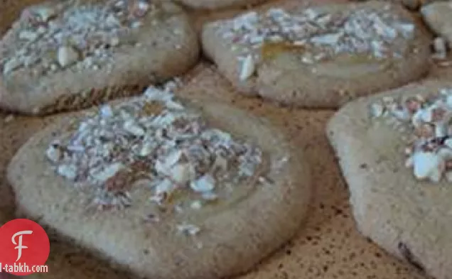 المزجج البرتقال التوابل الكوكيز