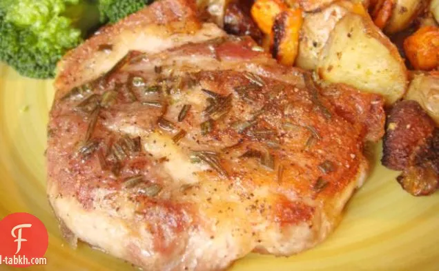 الفلفل الحار لحم الخنزير ستيك