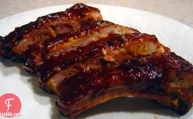 شواء قيصر لحم الخنزير الأضلاع