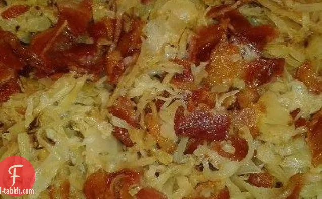 عطلة نهاية الأسبوع خبز هاش براون