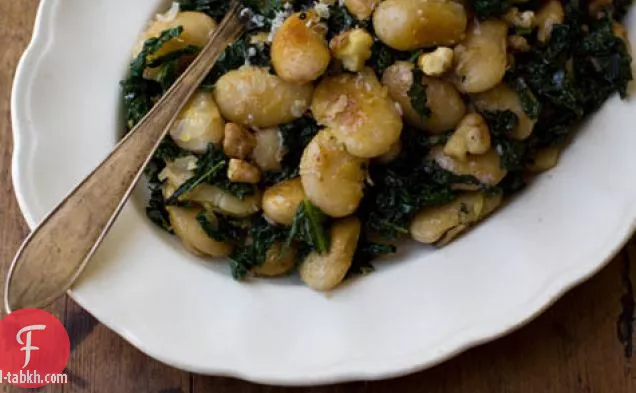 فاصوليا كورونا مقلية وكالي