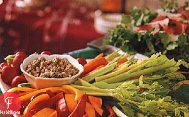 كروديت الشتاء مع تراجع الجوز والثوم
