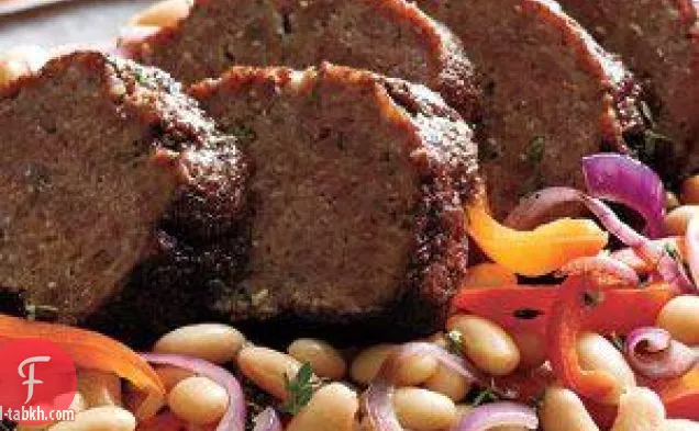 وصفة رغيف لحم الضأن البلسمي المزجج
