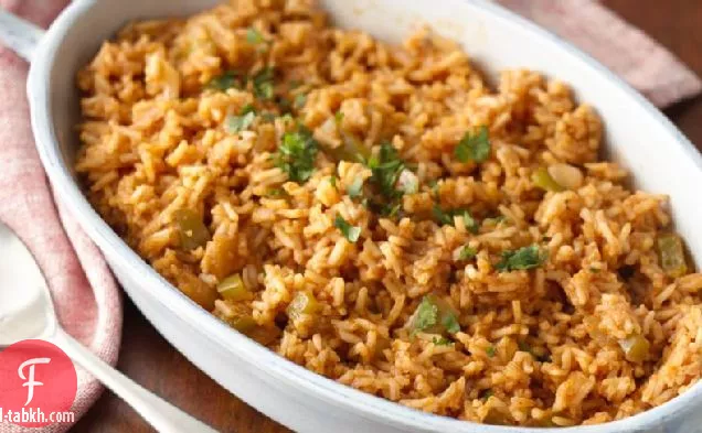 أرز إسباني سهل