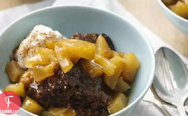 بطيئة طباخ التفاح الزنجبيل كعكة الحلوى