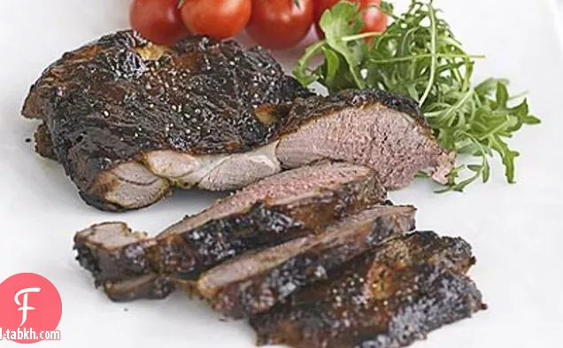ساق من لحم الضأن مع تتبيلة بابريكا مدخنة