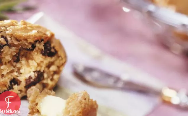 فطائر الموز والزبيب