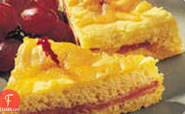 شطائر لحم الخنزير والجبن الصغيرة