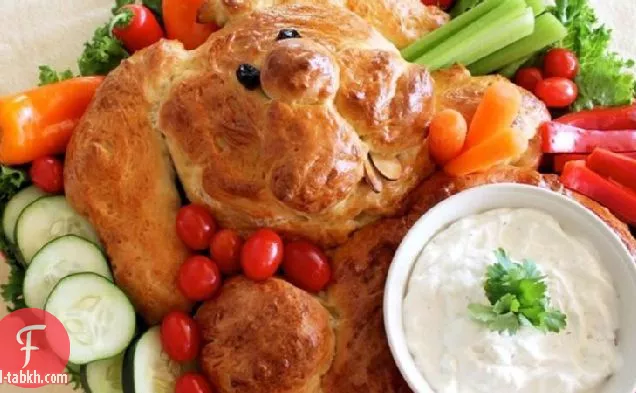 خبز الأرنب كروديت Plat طبق