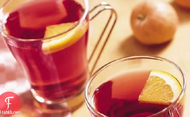 طباخ بطيء متبل التوت البري-عصير التفاح