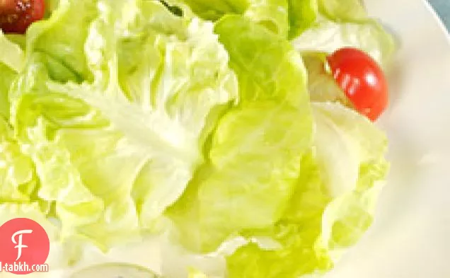 سلطة الخس بوسطن مع اللبن مزرعة خلع الملابس