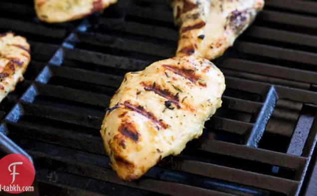 روزماري الخردل الدجاج المشوي