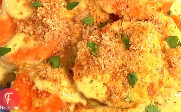جراتان البطاطا الحلوة بالكاري