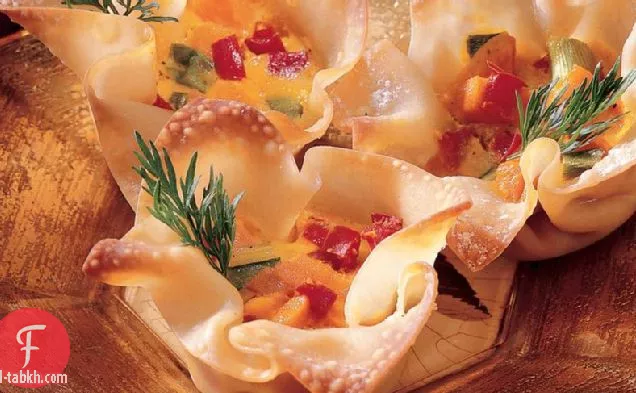 فطيرة البطاطا الحلوة بالكاري