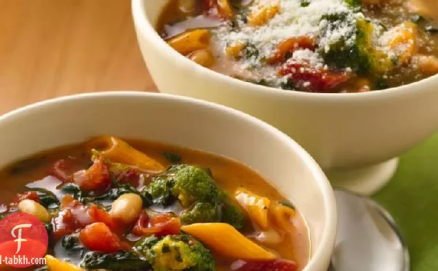 حساء الخضار الإيطالي السهل