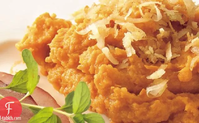 البطاطا الحلوة مع جوز الهند والزنجبيل تحتل المرتبة الاولى