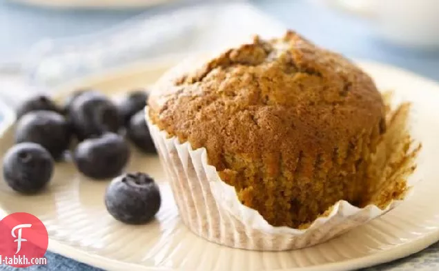 الألياف واحد Muffins الكعك عصير التفاح