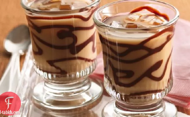مثلج الفانيليا الصويا لاتيه